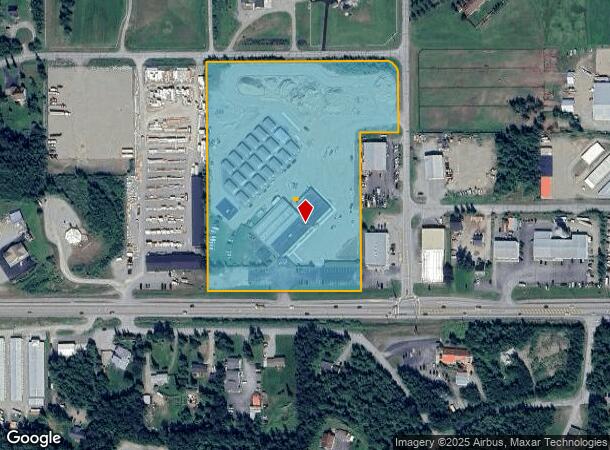 4221 E Palmer Wasilla Hwy, Wasilla, AK Parcel Map