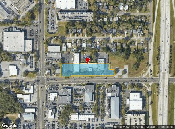  210 E Fowler Ave, Tampa, FL Parcel Map