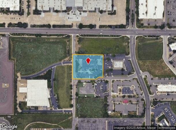 1325 Dry Creek Dr, Longmont, CO Parcel Map