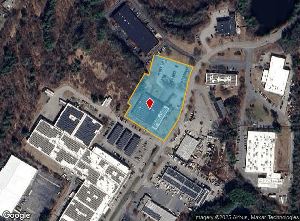 72 Jeffrey Ave, Holliston, MA Parcel Map