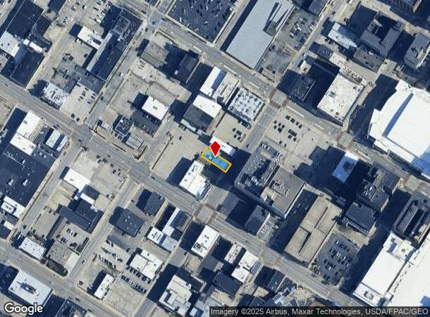 117 N Erie St, Toledo, OH Parcel Map