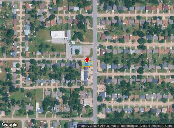 4417 N Meridian Ave, Warr Acres, OK Parcel Map