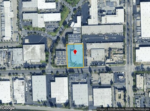 1229 E Walnut St, Carson, CA Parcel Map
