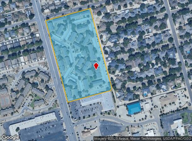  3600 N Midland Dr, Midland, TX Parcel Map