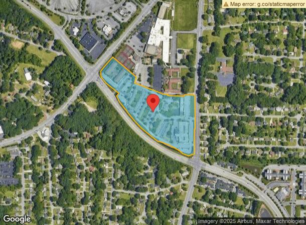  1905 N Centennial St, High Point, NC Parcel Map