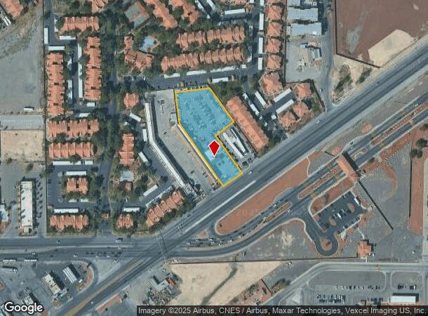  4465 Las Vegas Blvd N, Las Vegas, NV Parcel Map