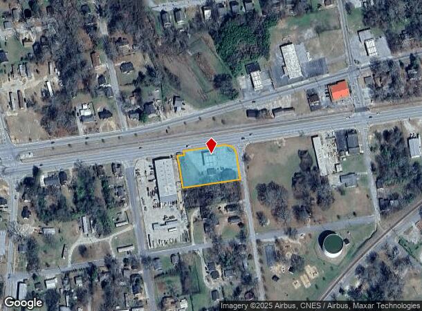 401 W Carolina Ave, Clinton, SC Parcel Map