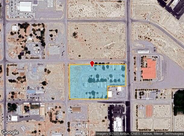 680 East St, Pahrump, NV Parcel Map