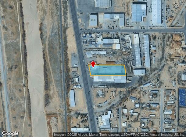  7270 Doniphan Dr, Canutillo, TX Parcel Map