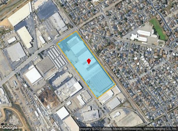  2222 Grant Ave, San Lorenzo, CA Parcel Map