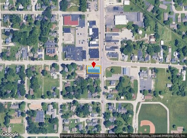  100 S Main St, Hebron, IN Parcel Map