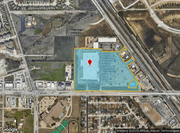 1331 N Saginaw Blvd, Fort Worth, TX Parcel Map