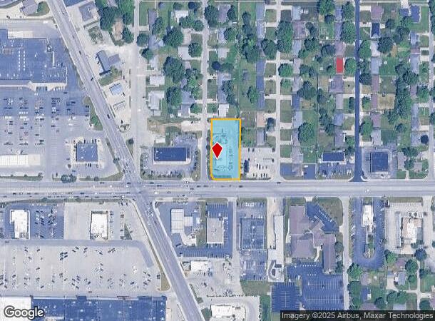 1312 W Mcgalliard Rd, Muncie, IN Parcel Map