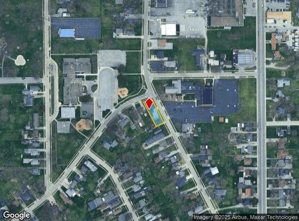  7202 Old Trail Rd, Fort Wayne, IN Parcel Map