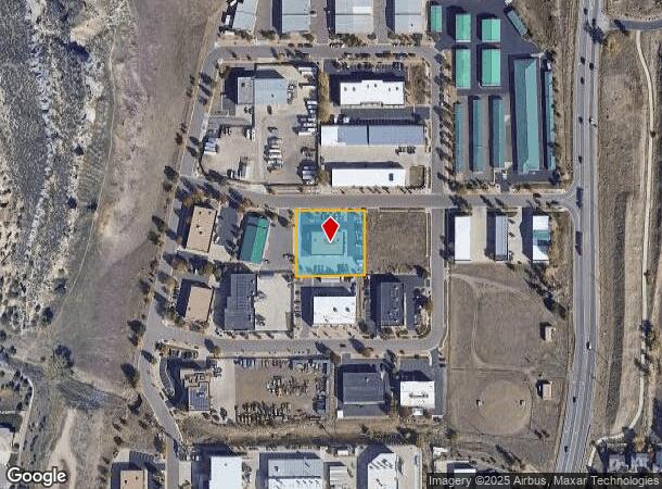 823 Hogback Dr, Golden, CO Parcel Map