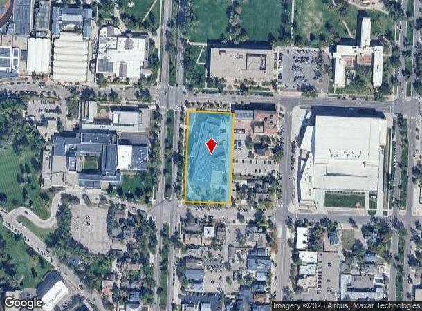 801 N Cascade Ave, Colorado Springs, CO Parcel Map