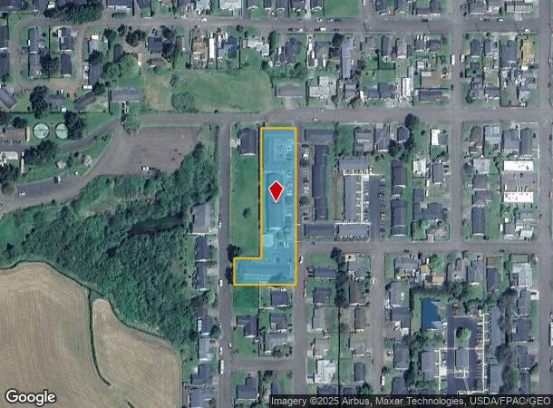  1007 5Th St, Tillamook, OR Parcel Map