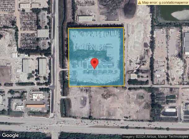  100 N Benoist Farms Rd, West Palm Beach, FL Parcel Map