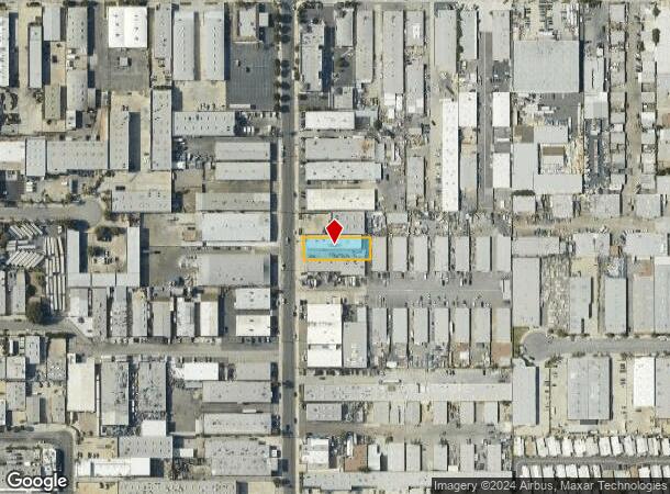  1808 Potrero Ave, South El Monte, CA Parcel Map