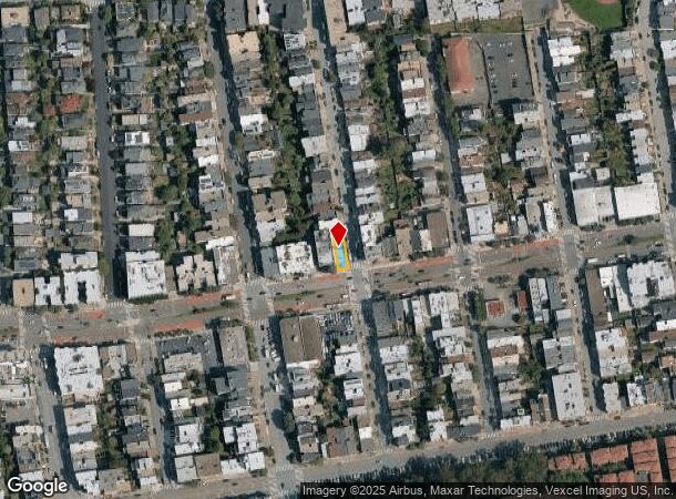 3200 Geary Blvd, San Francisco, CA Parcel Map