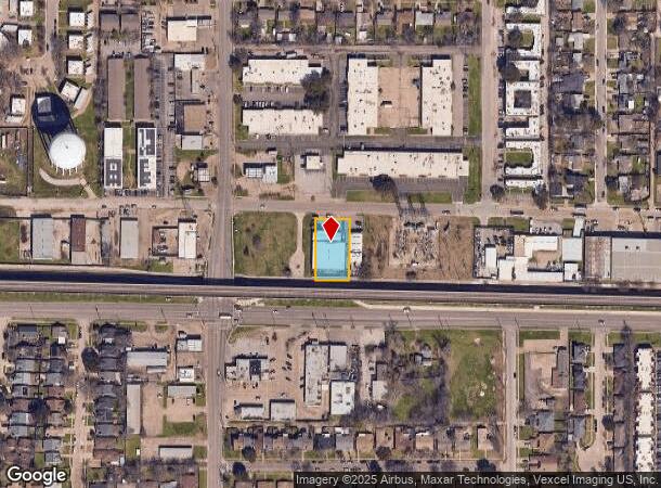  2302 Parkside Ave, Irving, TX Parcel Map
