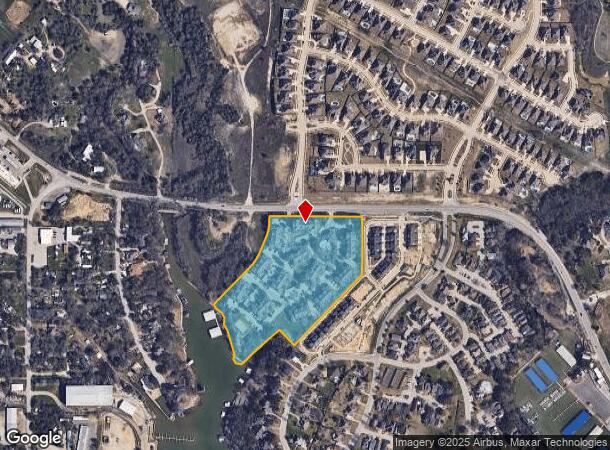  9685 Boat Club Rd, Fort Worth, TX Parcel Map