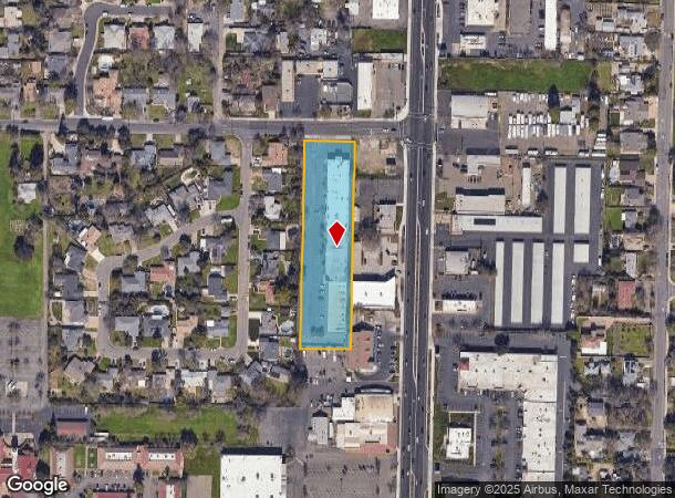  5802 Robertson Ave, Carmichael, CA Parcel Map