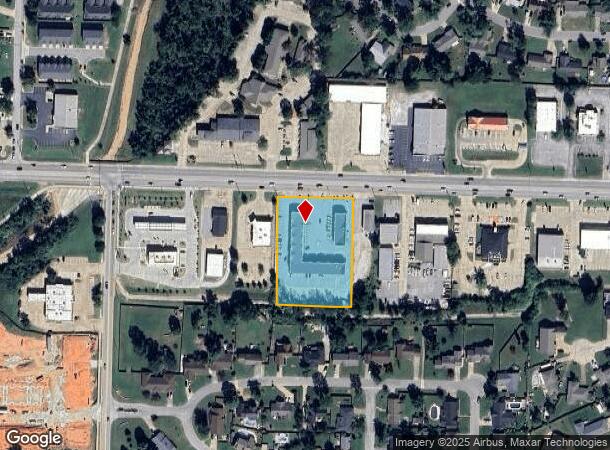 2882 W Walnut St, Rogers, AR Parcel Map
