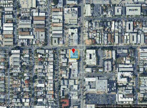  1185 N Vermont Ave, Los Angeles, CA Parcel Map