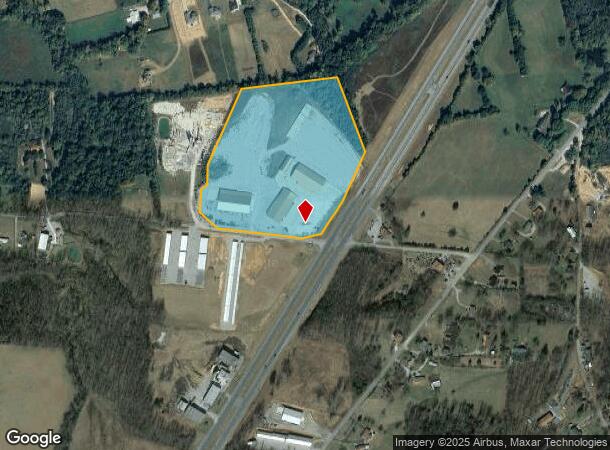  110 W Turkey Creek Rd, Cookeville, TN Parcel Map