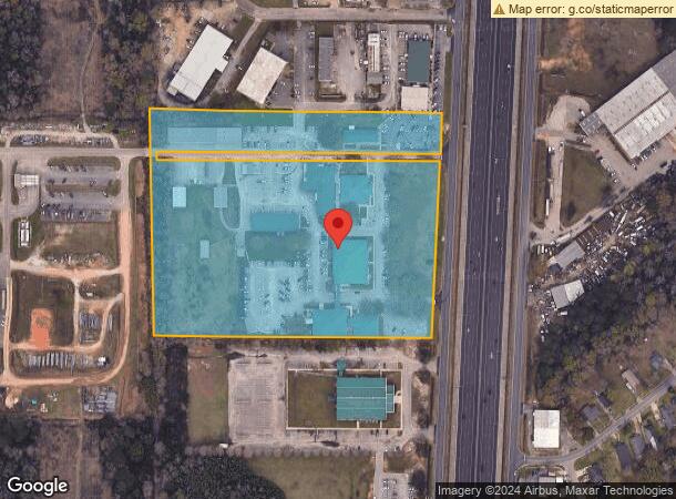  1701 W I65 Service Rd N, Mobile, AL Parcel Map