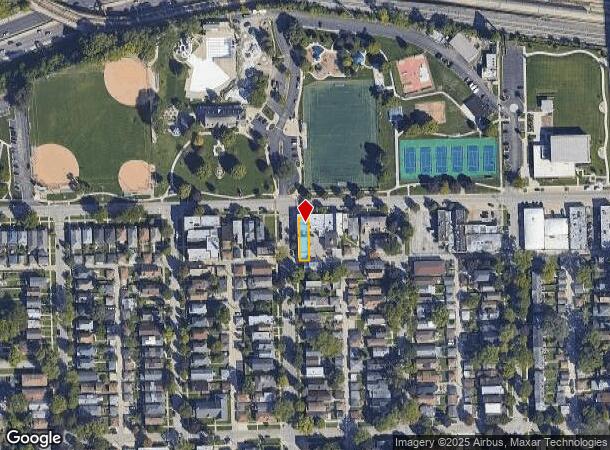  7444 Harrison St, Forest Park, IL Parcel Map