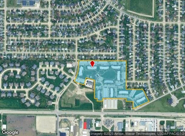  550 Quail Ct Sw, Cedar Rapids, IA Parcel Map