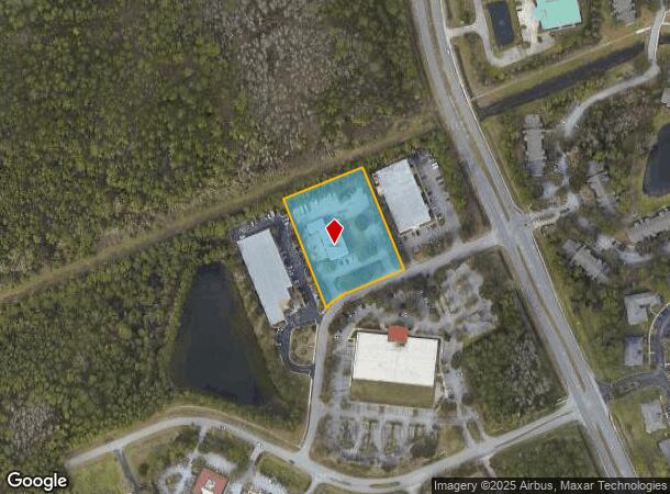  1804 Concept Ct, Daytona Beach, FL Parcel Map