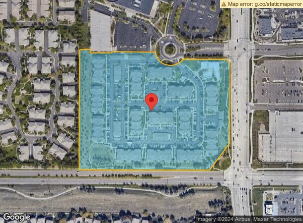  1700 Shea Center Dr, Highlands Ranch, CO Parcel Map