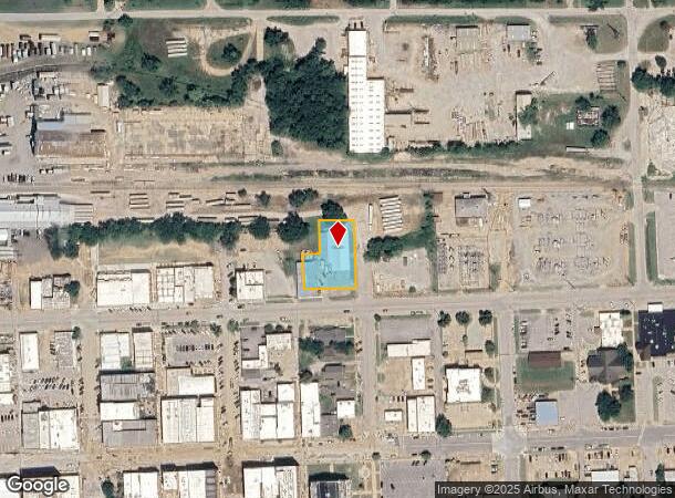 225 E Hobson Ave, Sapulpa, OK Parcel Map