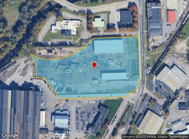  526 S Jefferson St, New Castle, PA Parcel Map