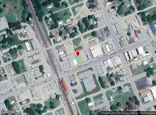 121 E Main St, Davis, OK Parcel Map