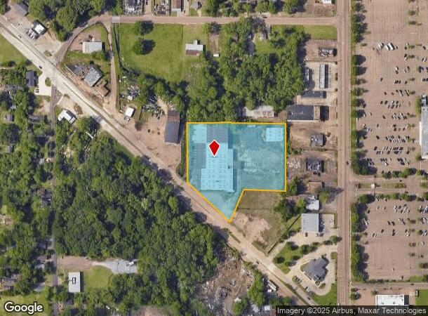 2550 Medgar Evers Blvd, Jackson, MS Parcel Map