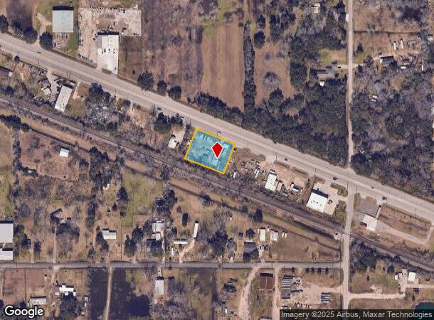  17103 E Highway 6, Alvin, TX Parcel Map