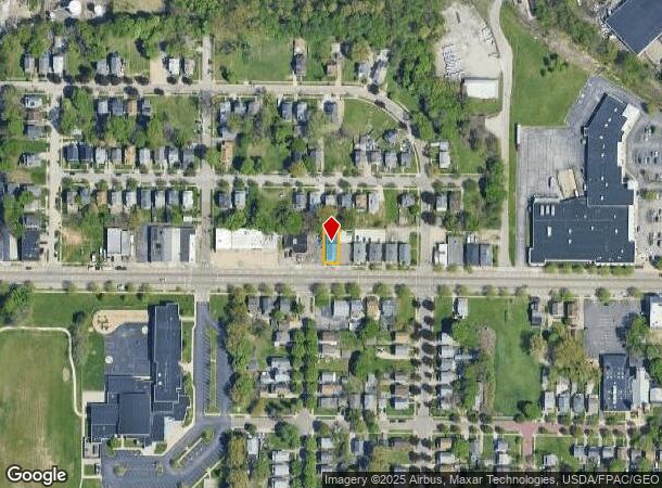  763 E Exchange St, Akron, OH Parcel Map