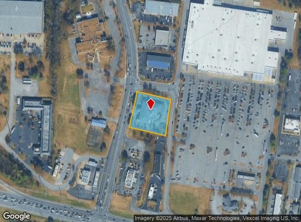  110 N Thompson Ln, Murfreesboro, TN Parcel Map