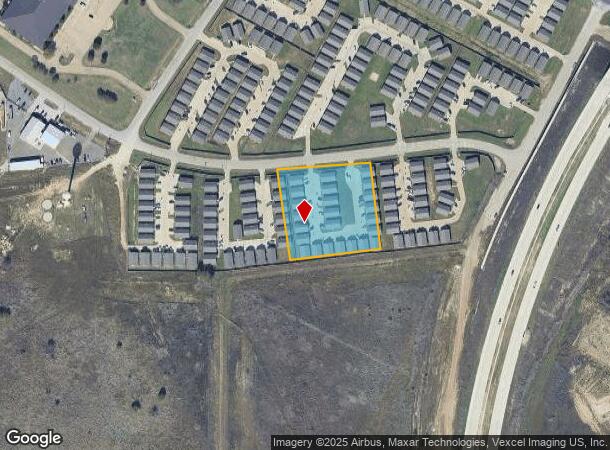 100 Minor Rd, Cresson, TX Parcel Map