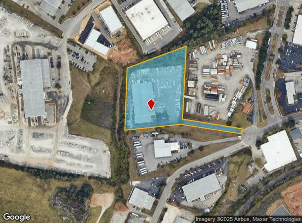 809 Enterprise Dr, Lexington, KY Parcel Map