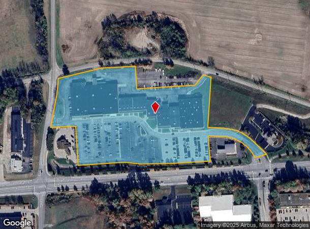  4190 W Jonathan Moore Pike, Columbus, IN Parcel Map