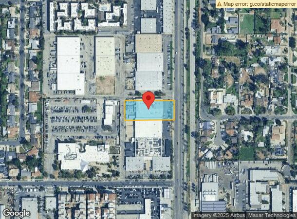  8381 Canoga Ave, Canoga Park, CA Parcel Map