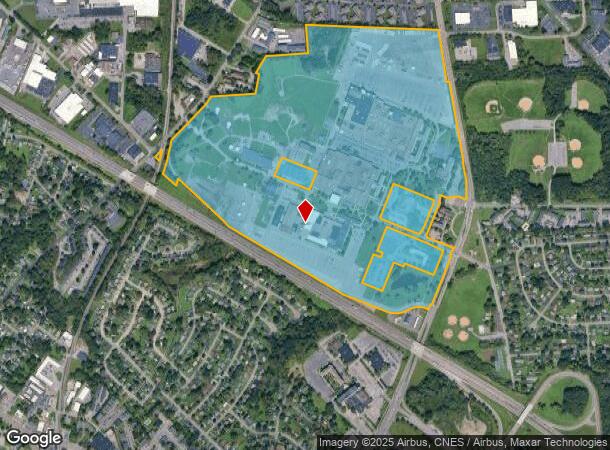 497 Electronics Pky, Liverpool, NY Parcel Map