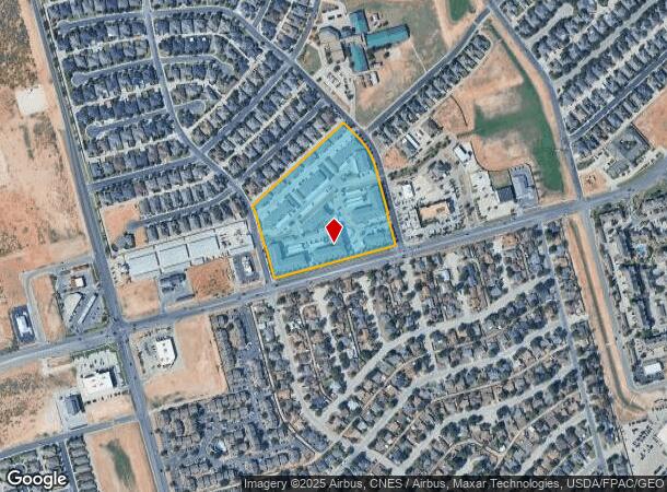 5200 Briarwood Ave, Midland, TX Parcel Map