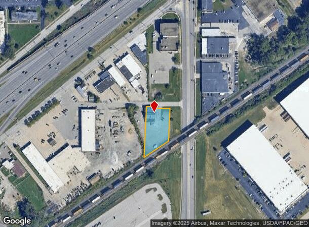  1080 E 260Th St, Euclid, OH Parcel Map