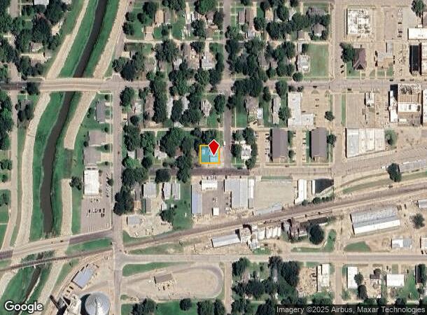 200 N Walnut St, Abilene, KS Parcel Map
